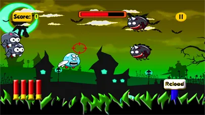 Capturas de tela do halloween fun for kids shooting game