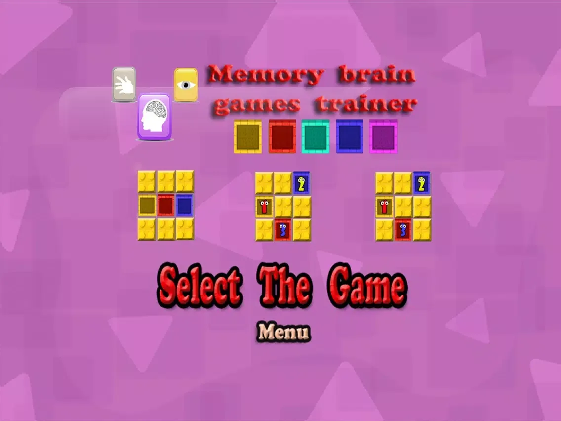 ภาพหน้าจอของ memory brain games trainer iPad 