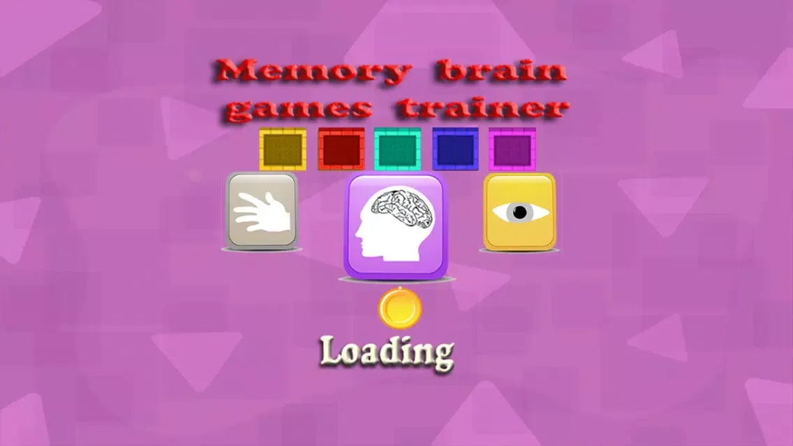 ภาพหน้าจอของ memory brain games trainer