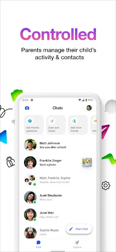 Messenger Kids – The Messaging Screenshots