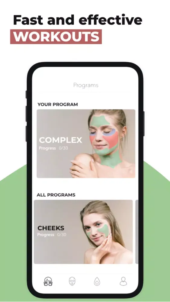 FaceLift: Workouts & Skin care Screenshots