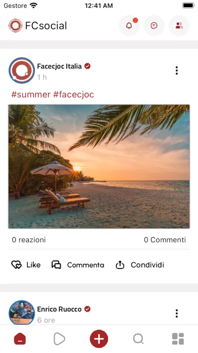 FCsocial - Facecjoc Network - Screenshots