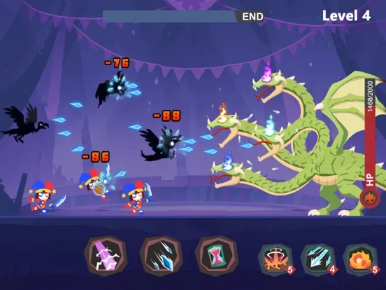 Tangkapan skrin Dragon Slayer-Circus Training iPad 