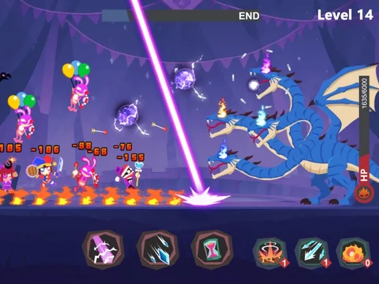 Tangkapan skrin Dragon Slayer-Circus Training iPad 
