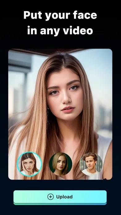Tangkapan layar FaceHub:AI Face Swap Video