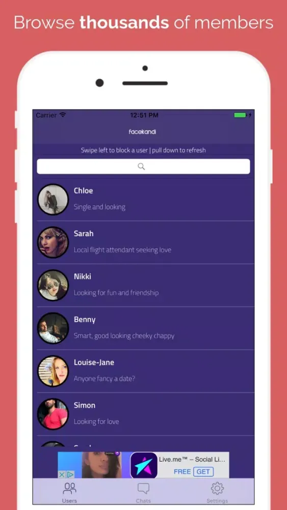 Facekandi - Dating & Love Ekran Görüntüleri