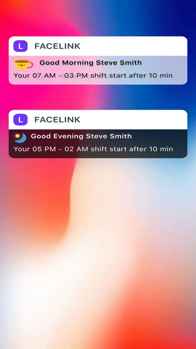 FaceLink Attendance应用截图