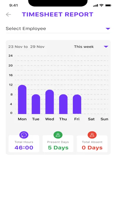 FaceLink Attendance应用截图