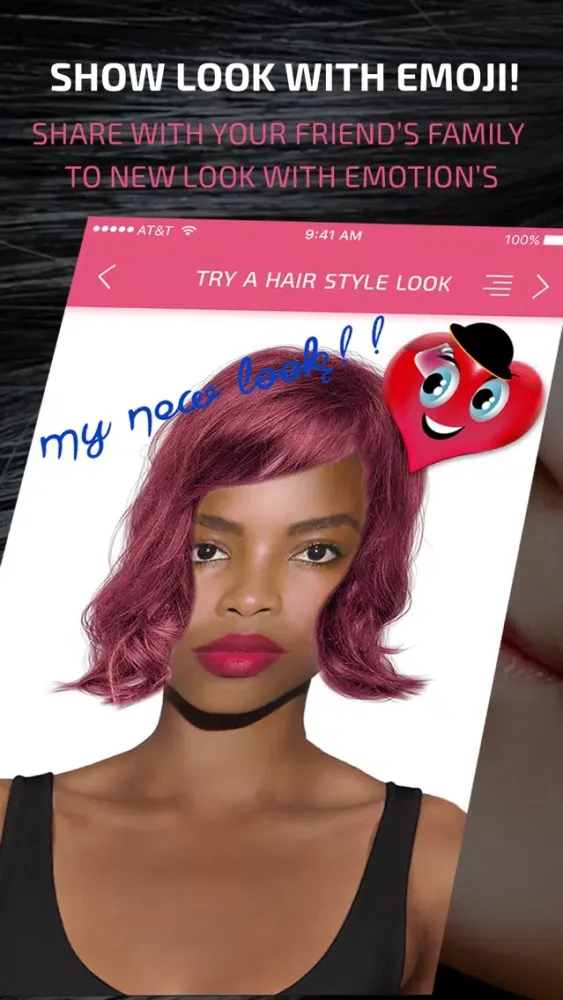 Tangkapan layar FaceLook - Your Next Hair Do