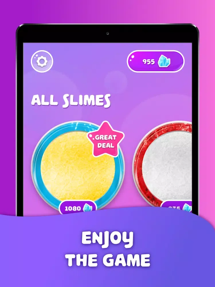 Mystery Slime ASMR iPad  Screenshots