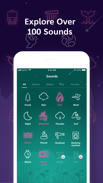 Capturas de pantalla de SoSleep - Sleep ASMR Sounds