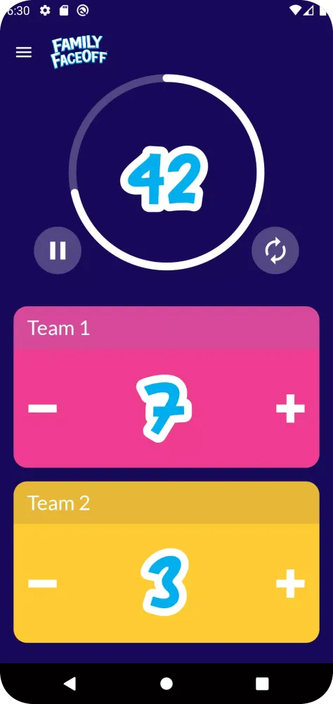 Family Faceoff Companion App स्क्रीनशॉट
