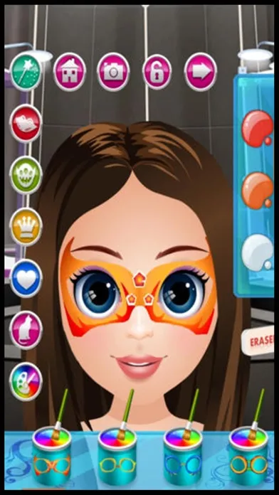 Baby Face Skin Paint Doctor - play a little make-up fashion salon makeover game for kids Screenshots