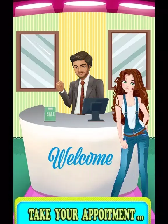 Tangkapan layar Face Paint Salon Games 2020 iPad 