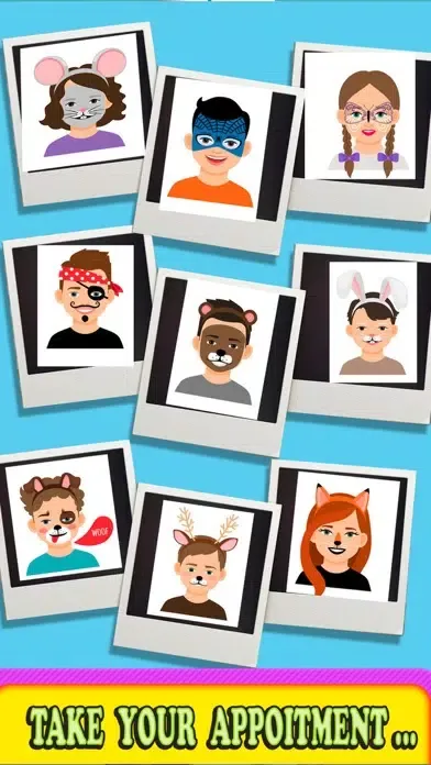Tangkapan layar Face Paint Salon Games 2020