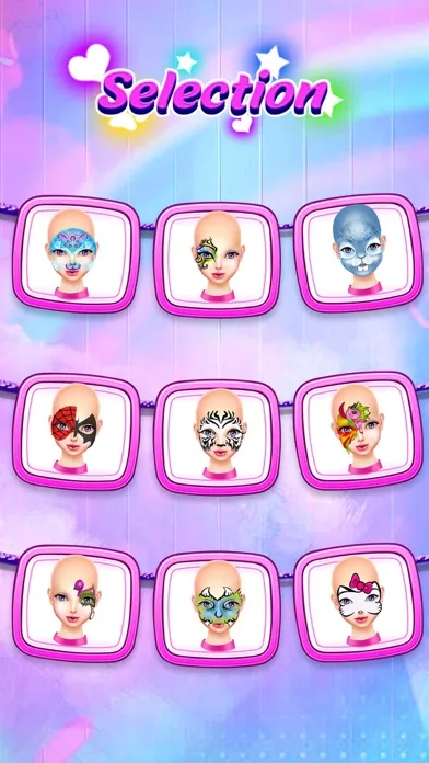 Face Paint Games! Makeup Girls Screenshots