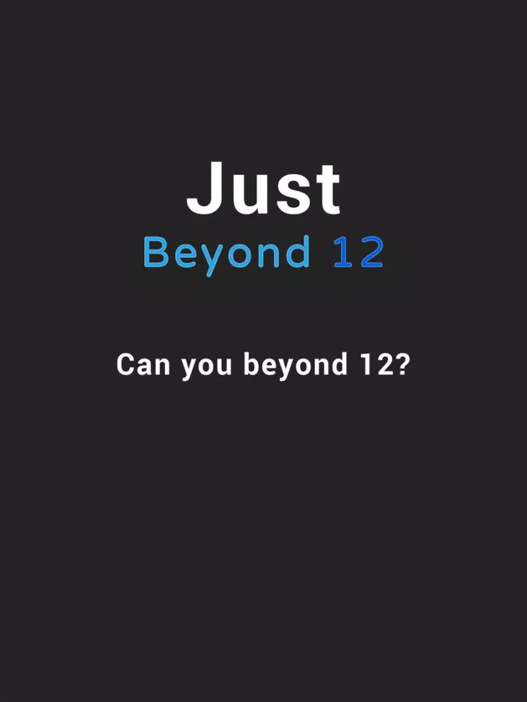 Just 12 iPad  স্ক্রিনশট
