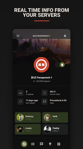 Скриншоты Rust+