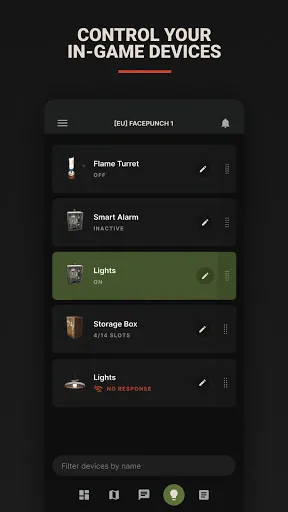 Скриншоты Rust+