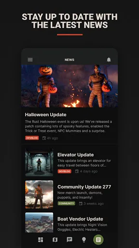 Скриншоты Rust+