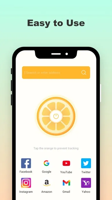 Captures d'écran de Orange Browser