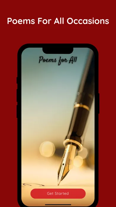 ภาพหน้าจอของ Poems for All Occasions