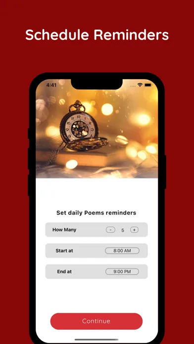 ภาพหน้าจอของ Poems for All Occasions