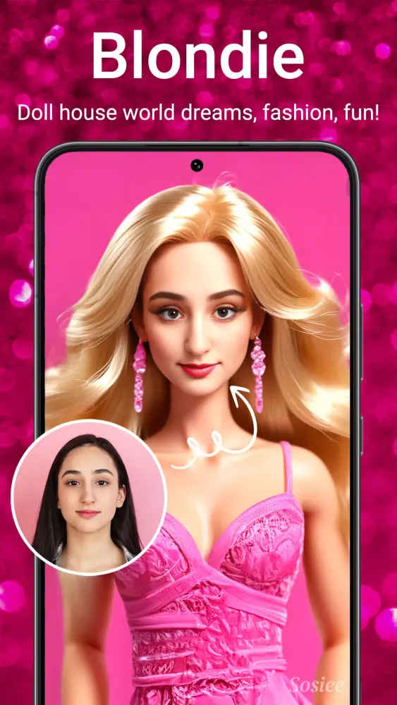 Скриншоты AI Face Swap, AI Avatar Magic