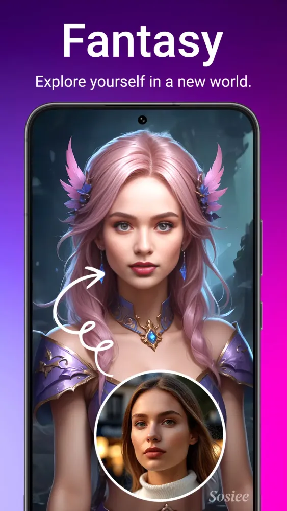 Скриншоты AI Face Swap, AI Avatar Magic