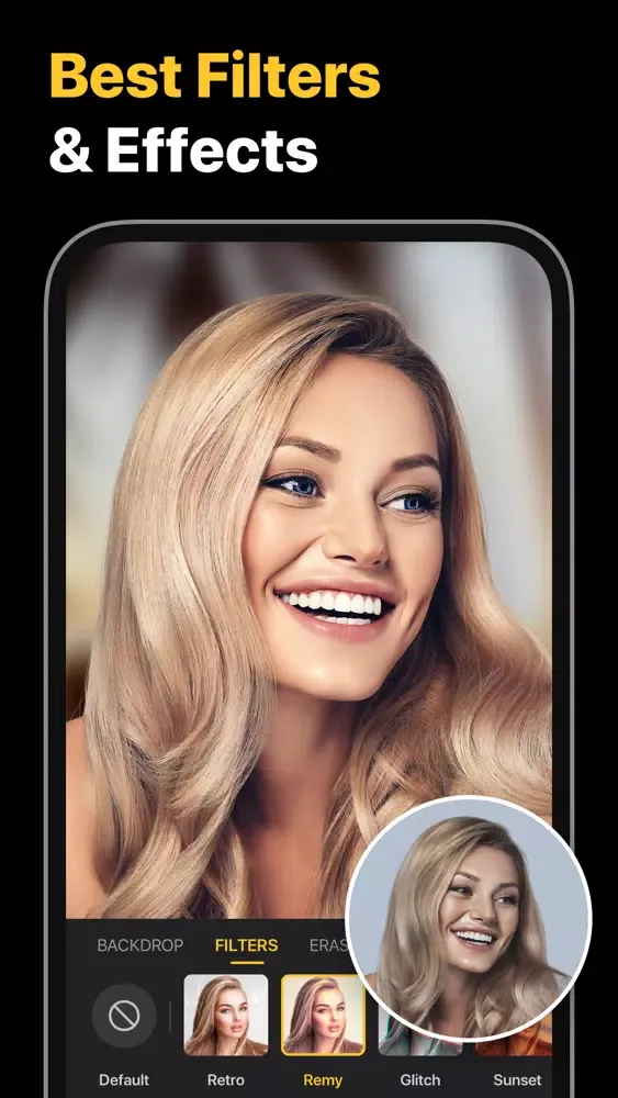 Captures d'écran de Beauty 1st: Face Photo Editor