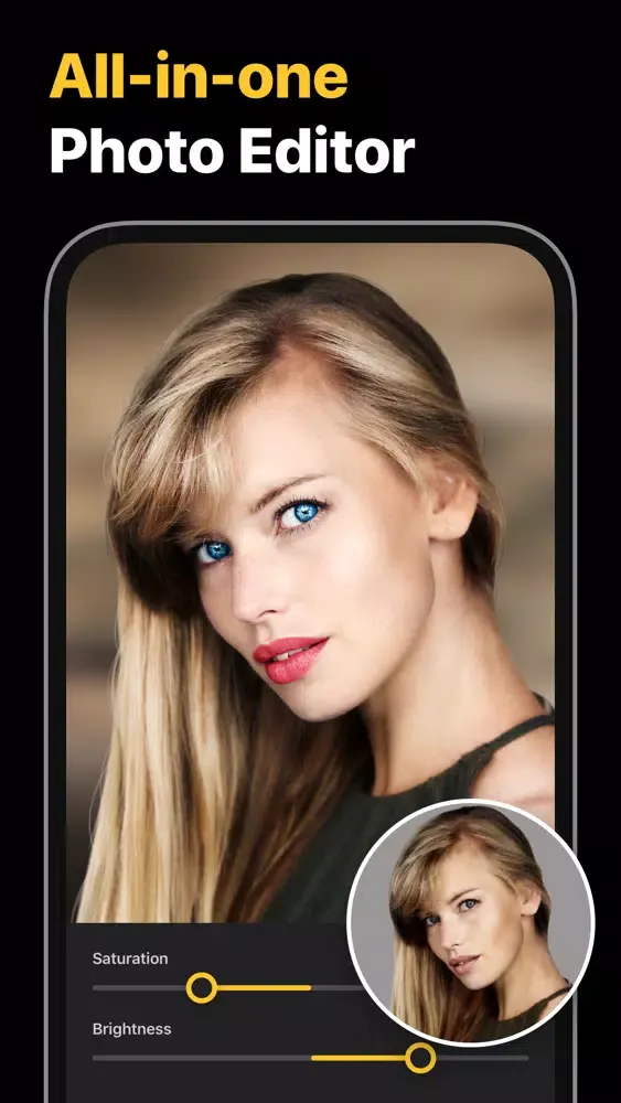 Captures d'écran de Beauty 1st: Face Photo Editor