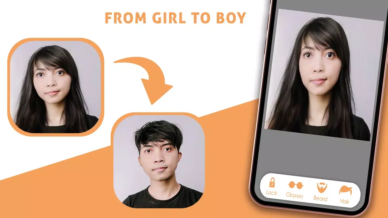 Gender swap Face swap&Changer应用截图