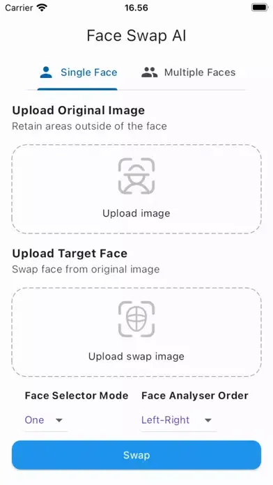 تصاویر Remaker Face Swap AI