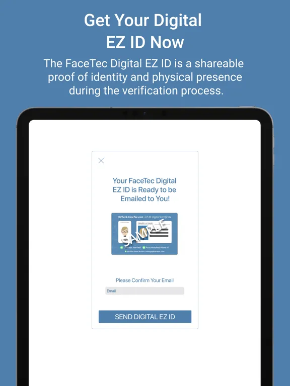 FaceTec ID Check iPad  Screenshots