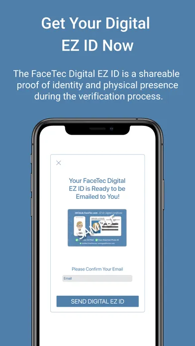 FaceTec ID Check Screenshots