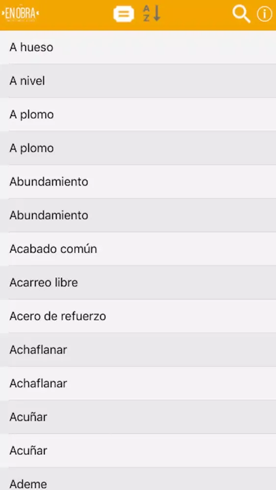 En Obra Screenshots