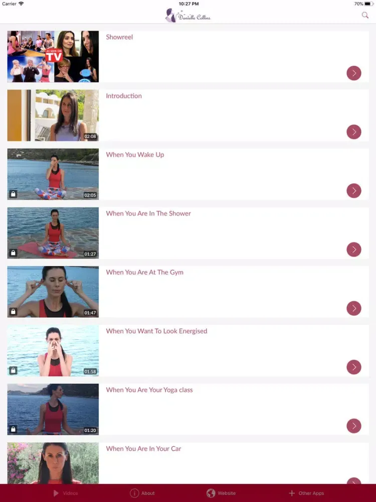 Zrzuty ekranu Face Yoga For Your Busy Life iPad 