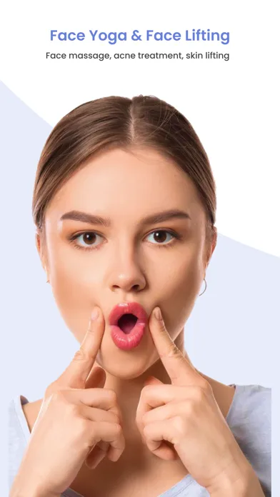 Ảnh chụp màn hình của Face Yoga Workout