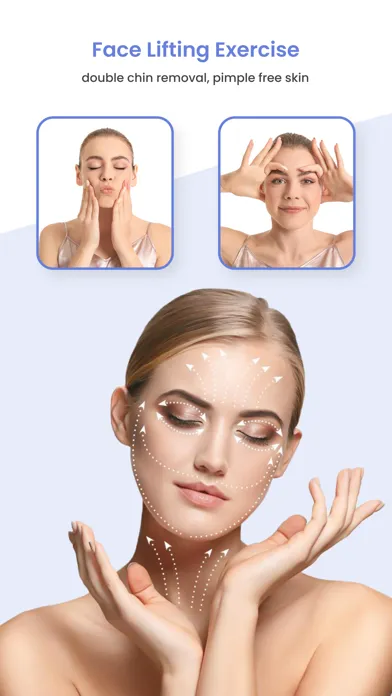 Ảnh chụp màn hình của Face Yoga Workout