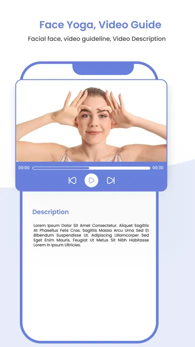 Ảnh chụp màn hình của Face Yoga Workout
