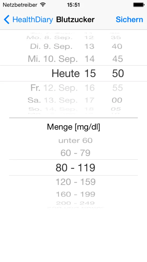 Скриншоты Health Diary