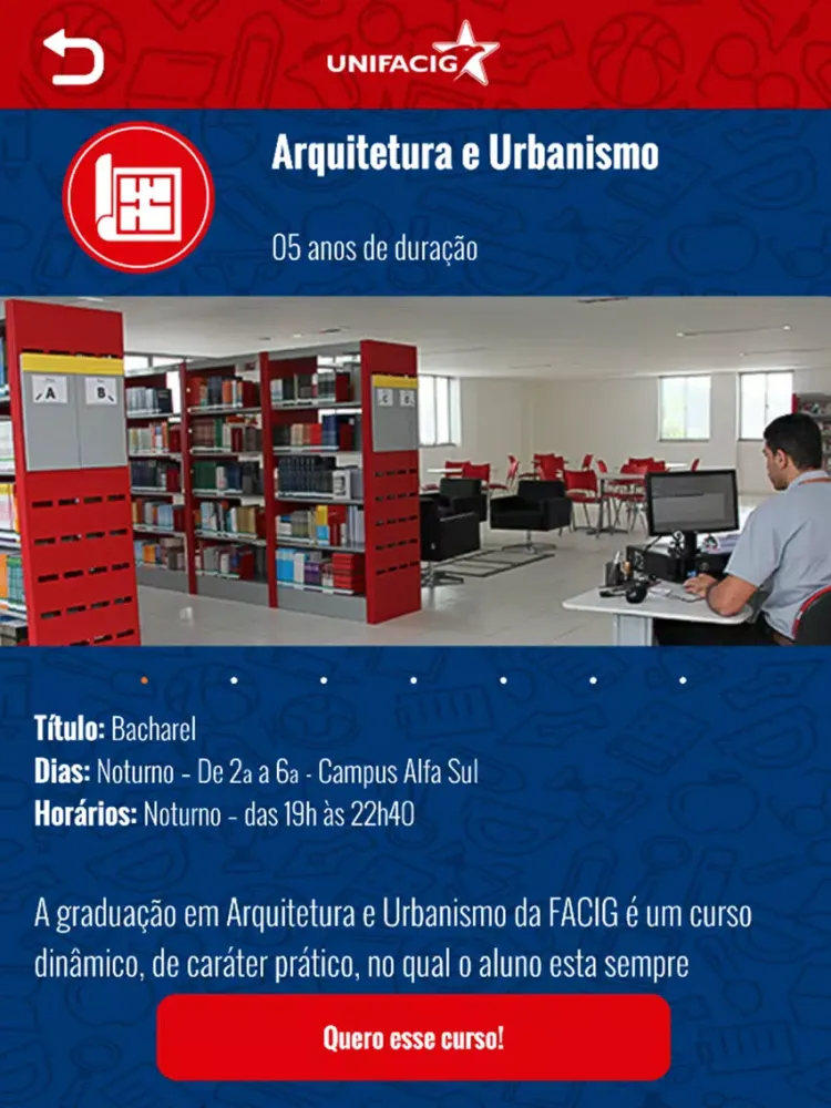 Capturas de pantalla de Teste Vocacional - UNIFACIG iPad 