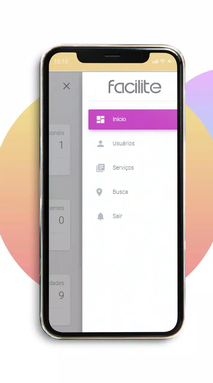 FaciliteAPP Screenshots