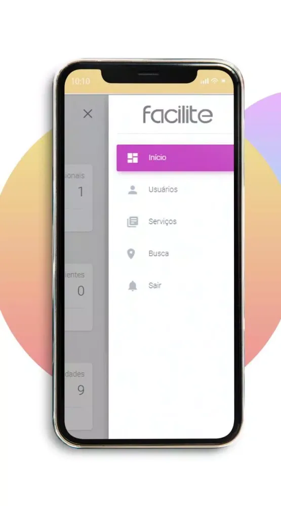 Tangkapan skrin FaciliteAPP
