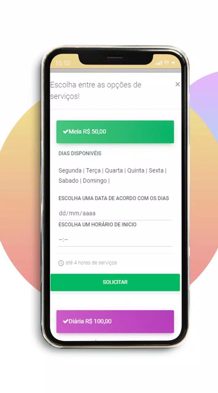 FaciliteAPP Screenshots