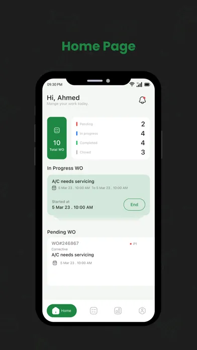 Zrzuty ekranu Facilitrol-X Hero - Field App