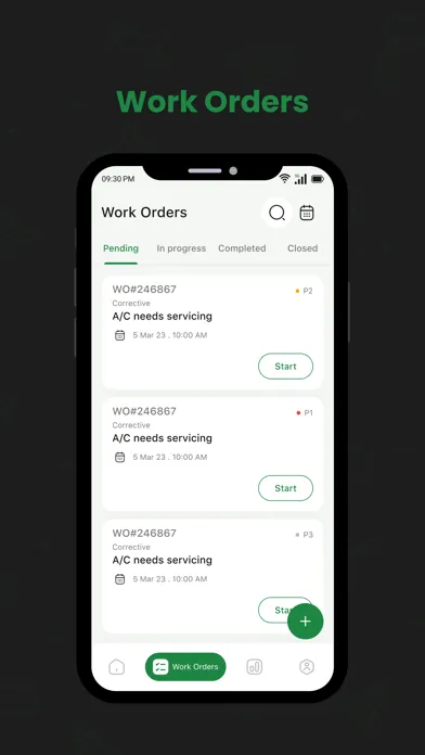 Zrzuty ekranu Facilitrol-X Hero - Field App