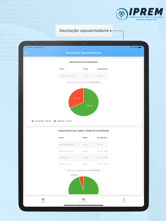 Ảnh chụp màn hình của Iprem iPad 