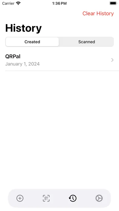 Zrzuty ekranu QRPal