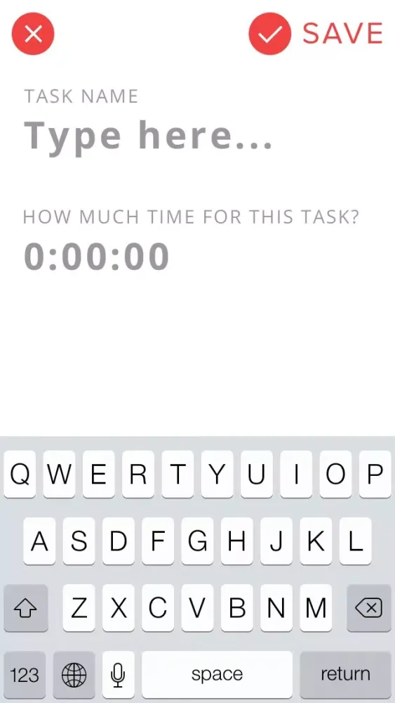 ShotClock Time Manager for iPhone Screenshots